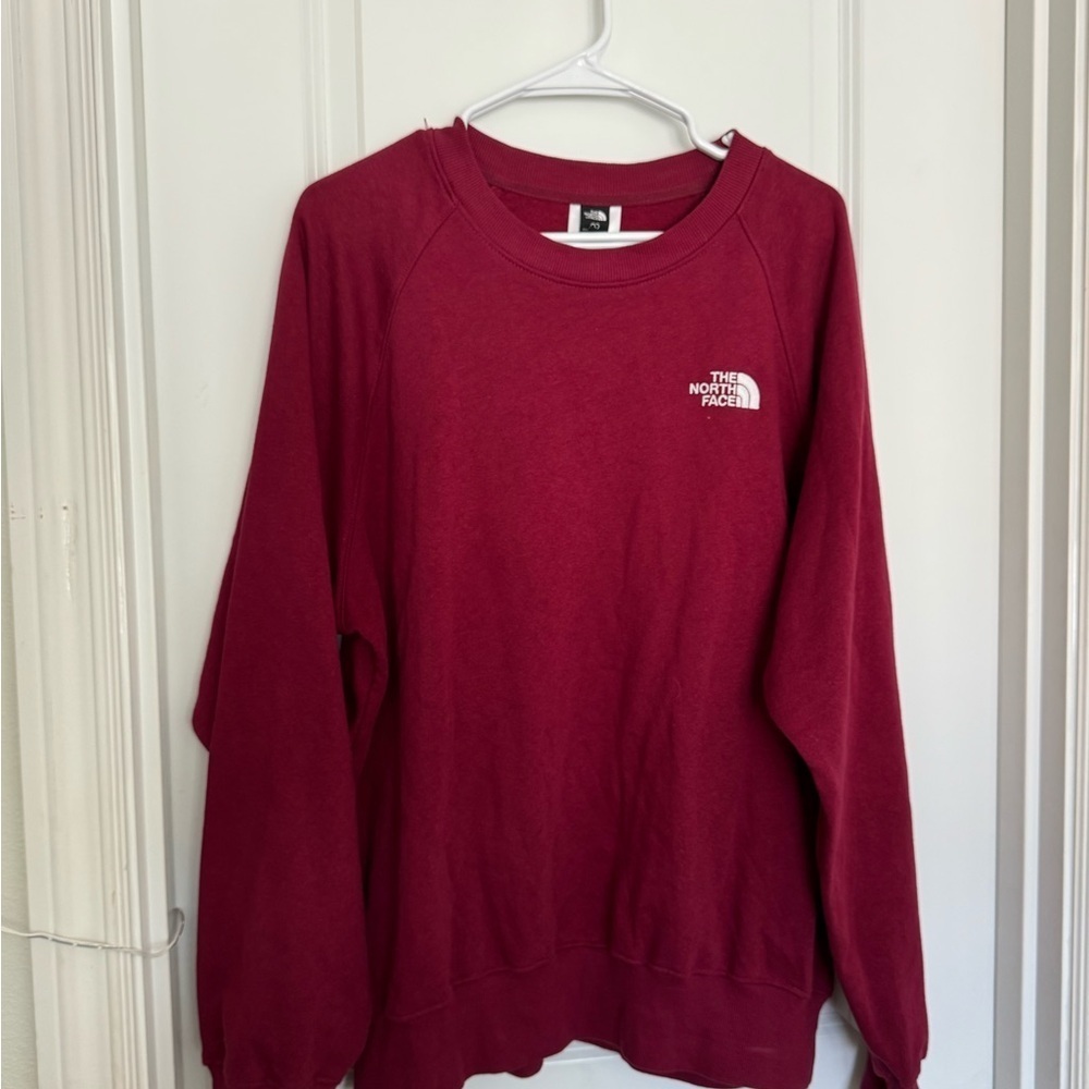 The North Face Men's Deep Red Crewneck Sweater
